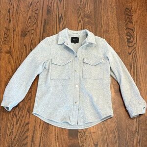 Rails Turner Shirt Jacket Women’s Size XS Heather Grey